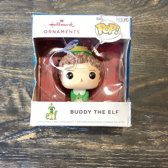 Hallmark Other - Hallmark Pop! Buddy the Elf Ornament in Green and Brown